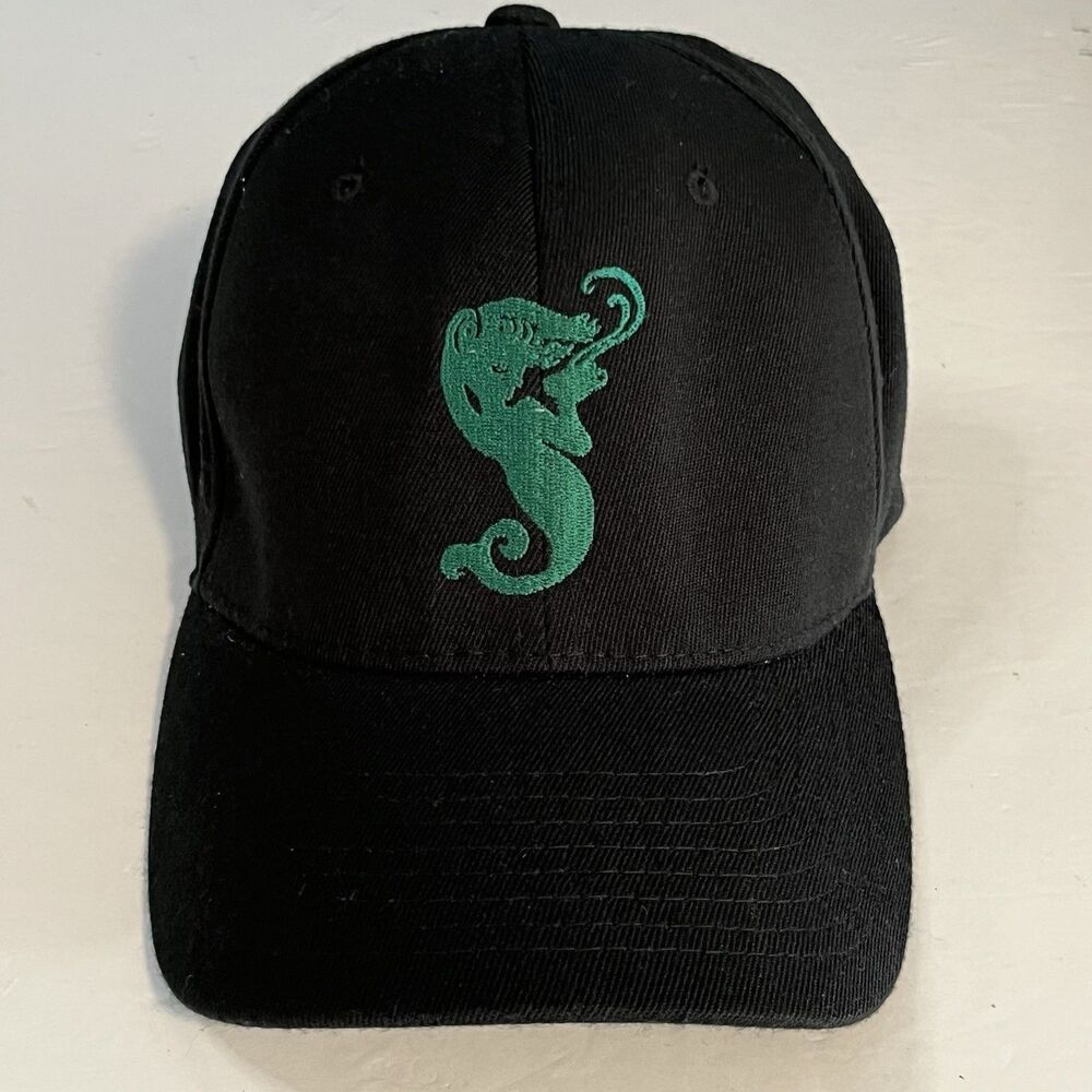 Vtg Starbucks Coffee Cap Hat Siren Mermaid Silhouette Logo Embroidered 90’s/Y2K